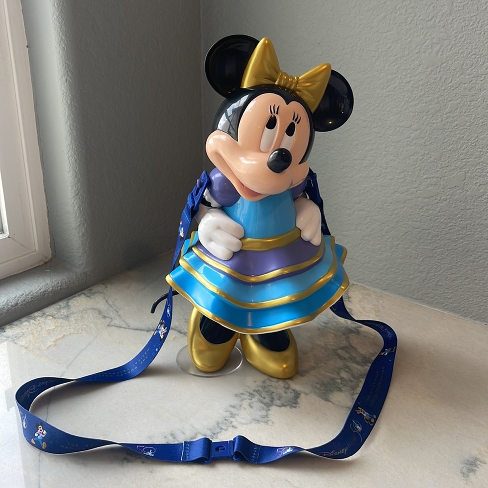 Disney World 50th anniversary Minnie Mouse sipper